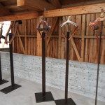 Hamar. Utställning av seltyg. Också utställningen har blivit minnesförklarad och får inte ändras. Foto: Sussie Schwab