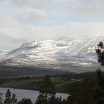 Sohlbergplatsen. Den anslående utsikten över Rondanes fjällmassiv utgör motiv för en berömd tavla av Harald Sohlberg. Foto: Sussie Schwab