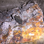 Foto: Carlos Gil Berrocal (2017) Från avhandlingen ”Corrosion of steel bars in fibre reinforced concrete: Corrosion mechanisms and structural performance” ISBN: 978-91-7597-608-2 Doktorsavhandlingar vid Chalmers tekniska högskola Series number: 4289 ISSN 0346-718X